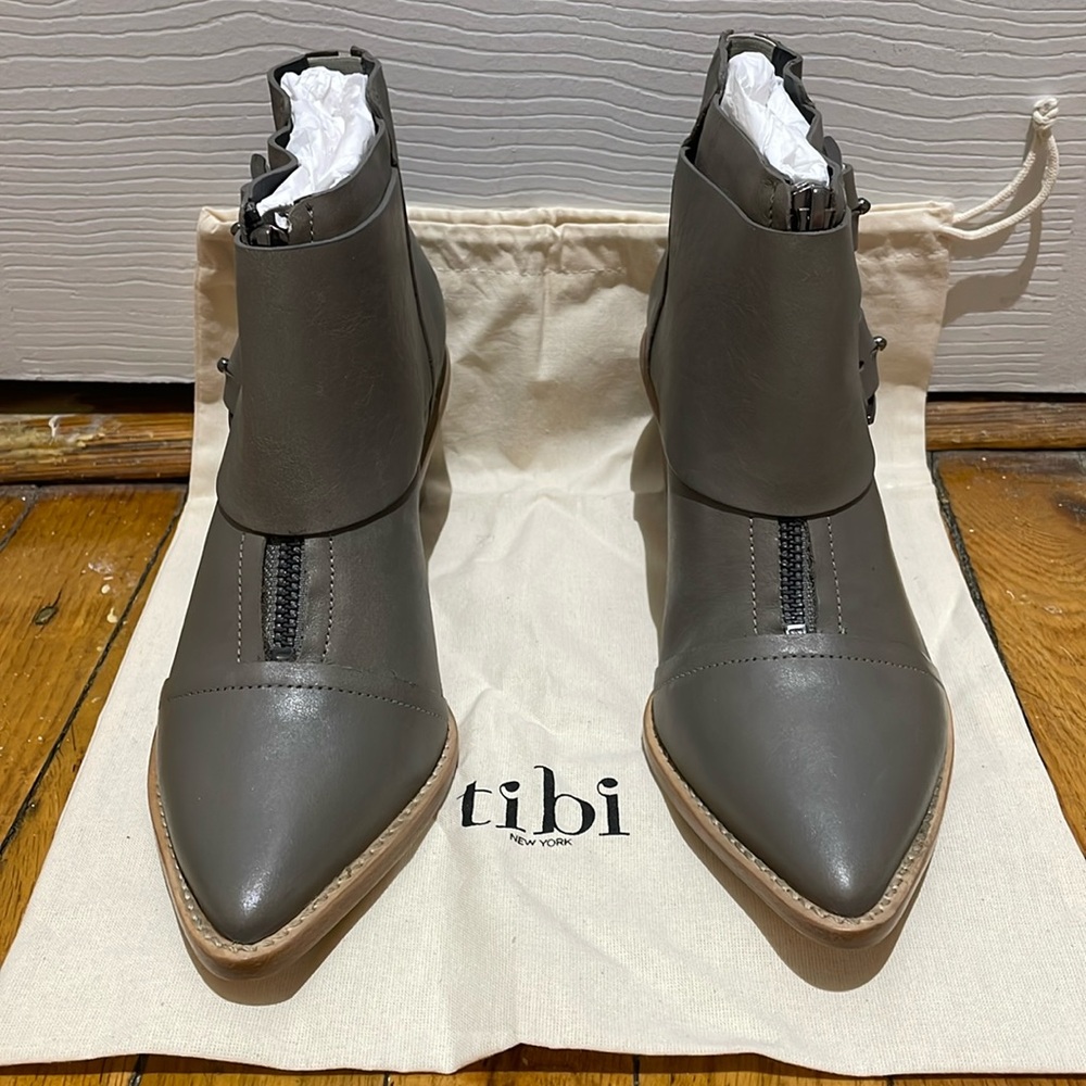 NWOT Tibi leather ankle boot - Picture 4 of 17